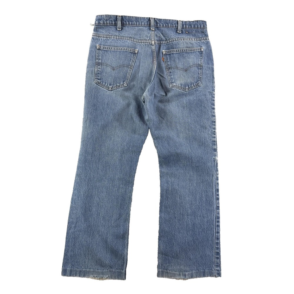 Levi's Men's Blue Bootcut Jeans Vintage Rare orange tab Vintage